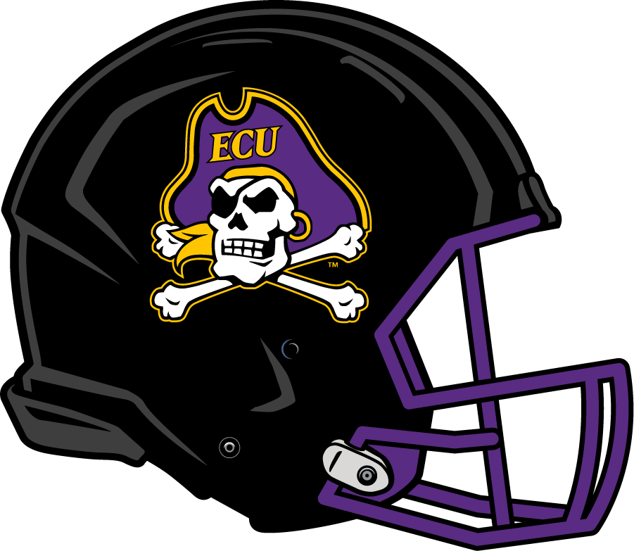 East Carolina Pirates 2014-2015 Helmet Logo diy DTF decal sticker